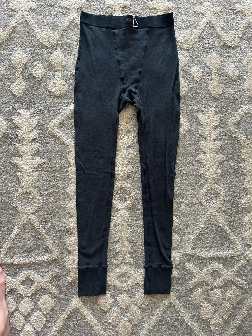 SKIMS Black Thermal Leggings